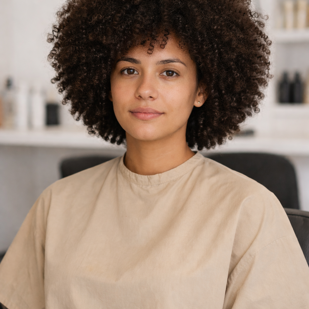 Before hair transformation